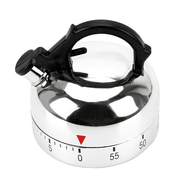 Kettle Shaped Timer Kettle Mechanical Timer 60 Minute Countdown Alarm
